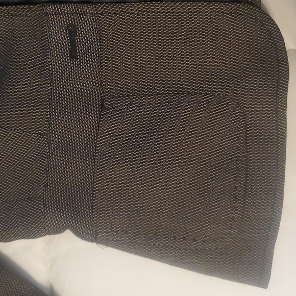 Ann Taylor cropped brown tweed blazer 00P - Picture 5 of 6